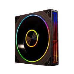 Quạt tản nhiệt PC Leopard TransWarp | Fan lẻ 120mm, ARGB, Gió ngược, Đen