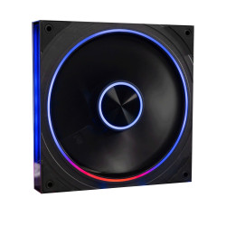 Quạt tản nhiệt PC Leopard TransWarp | Fan lẻ 140mm, ARGB, Gió thuận, Đen