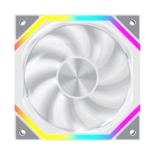 Quạt tản nhiệt PC Leopard Galaxy | Fan lẻ 120mm, ARGB, Trắng