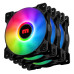 Quạt tản nhiệt PC Magic FC-01 | Fan lẻ 120mm, ARGB, Đen