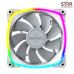 Quạt tản nhiệt PC Montech RX 120 PWM | Fan lẻ 120mm, ARGB, Trắng
