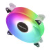 Quạt tản nhiệt PC Segotep Romantic | Kit 3 fan 120mm, RGB, Đen