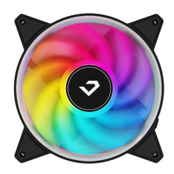 Quạt tản nhiệt PC Vision F3 | Fan lẻ 120mm, ARGB, Đen