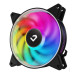 Quạt tản nhiệt PC Vision F3 | Fan lẻ 120mm, ARGB, Đen