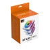 Quạt tản nhiệt PC Xigmatek StarZ Pro Artic | Kit 3 fan 120mm, ARGB, Trắng