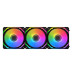 Quạt tản nhiệt PC Xigmatek Starlink Ultra | Kit 3 fan 120mm, ARGB, Đen - 3