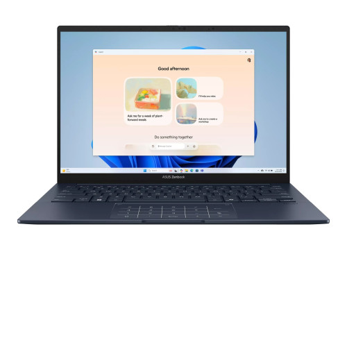 Laptop ASUS Zenbook 14 UX3405CA-ST628W | U5 225H, 16GB DDR5X, SSD 512GB NVMe, 14 inch 3K OLED 120Hz, Windows 11, Xanh