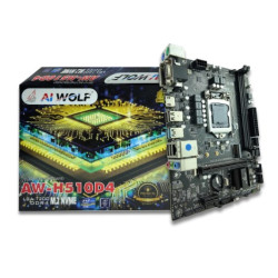 Mainboard AIWOLF AW-H510D4 (PN 966868510) | LGA 1200, mATX, 2 khe RAM