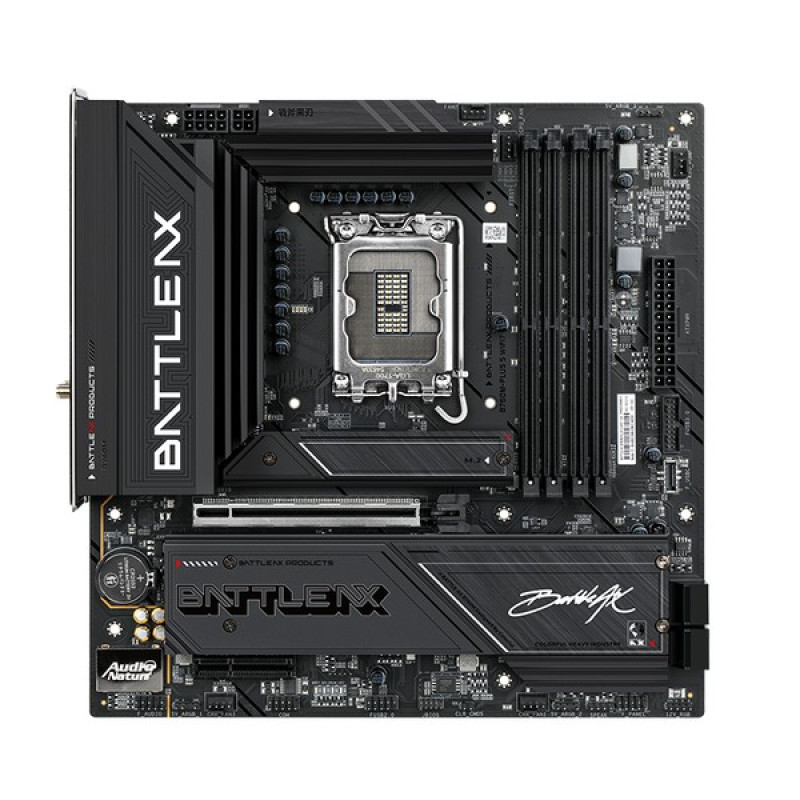 Mainboard Colorful BATTLE-AX B760M-PLUS S Wifi 7 V20 DDR4 | Intel B760, LGA1700, WiFi 7, Bluetooth 5.4, PCIe 5.0, mATX
