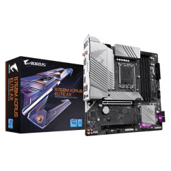 Mainboard Gigabyte B760M AORUS Elite AX Wifi DDR5 | LGA 1700, mATX, 4 khe RAM