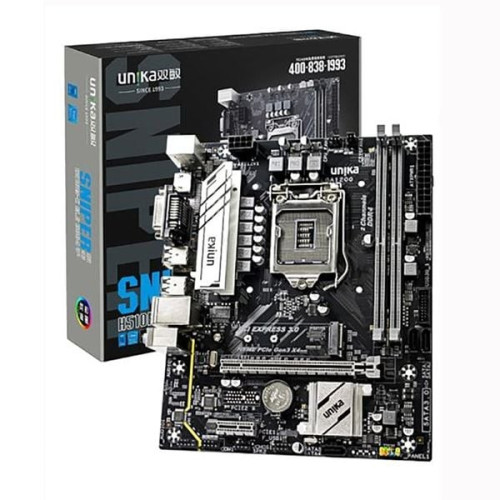 Mainboard (Intel) Unika H510M 10TH Sniper DDR4 (SN UNIKA026042241) | LGA 1200, mATX, 2 khe DDR4