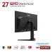 Màn hình Gaming VSP G2730QS1 | 27 inch, 2K/QHD, 310Hz, IPS