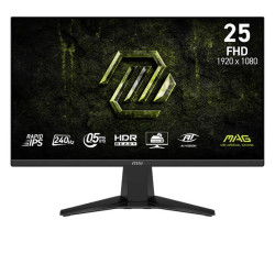 Màn hình Gaming MSI MAG 255F X24 | 25 inch, Full HD, Rapid IPS, 240Hz, HDR Ready