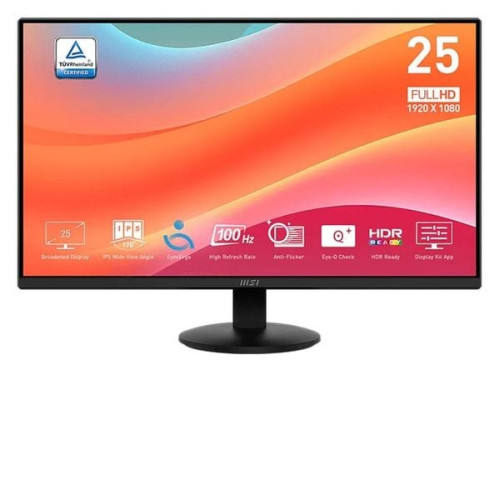Màn hình văn phòng MSI PRO MP252L | 25 inch, Full HD, IPS, 100Hz, 1ms (MPRT)