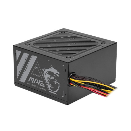 Nguồn máy tính MSI Mag A500N-H 500W - Đen | Non Modular, ATX