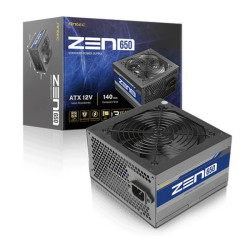 Nguồn máy tính Antec Atom Zen 650W EC (230V Ac) - Đen | Non Modular, ATX