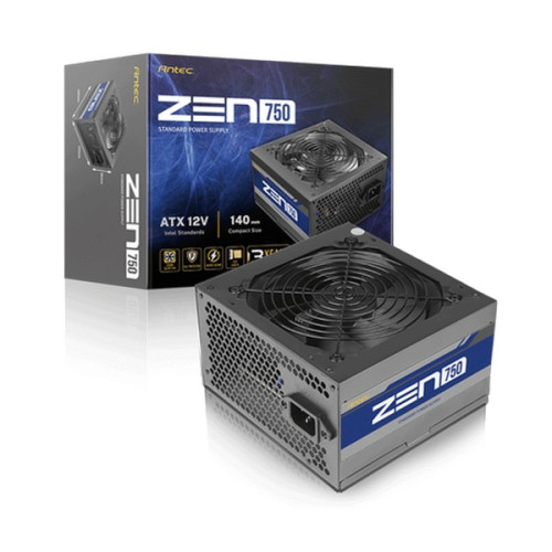 Nguồn máy tính Antec Atom Zen 750W EC (230V Ac) - Đen | Non Modular, ATX