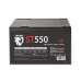 Nguồn máy tính Jetek ST550 V3 550W | 450W Liên tục, Non Modular, Cáp dẹt, ATX, Đen