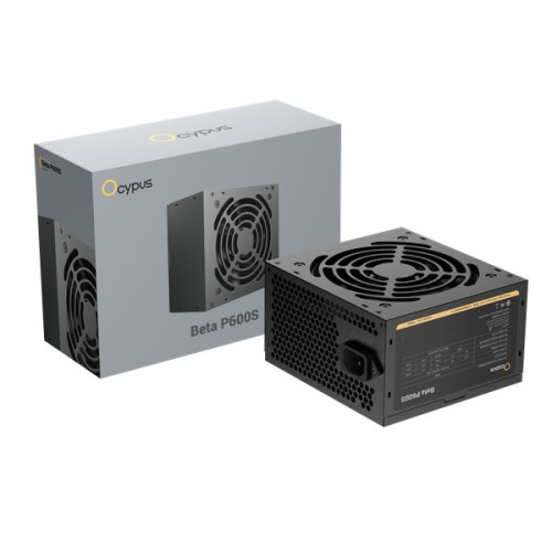 Nguồn Ocypus Beta P600S 600W (P/N Beta-P500S-NDHBK026X-EU) | Non Modular, ATX, Đen