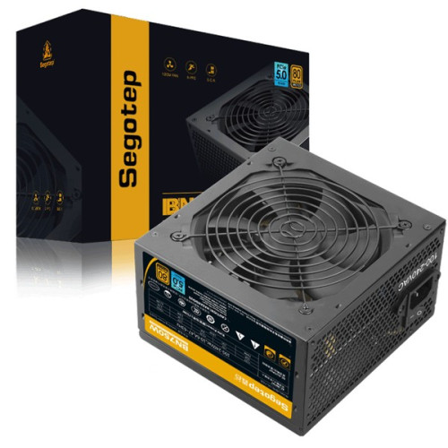 Nguồn máy tính Segotep Bn750W 80 Plus Bronze Pcie 5.1 (SG-750BV2) | Non Modular, ATX