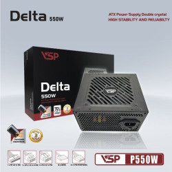 Nguồn máy tính VSP Delta P550 550W | Non Modular, ATX