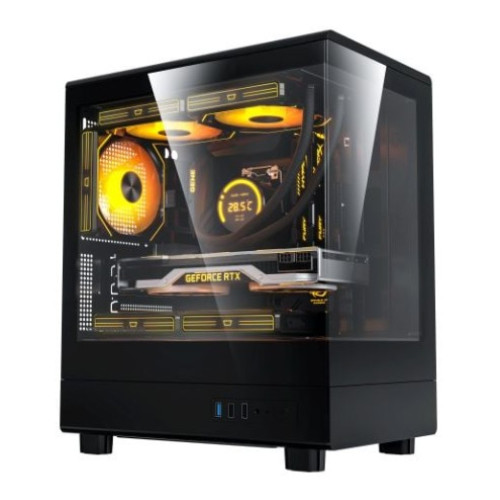 PC Gaming BEZON Force A | AMD Ryzen 7 7800X3D, B650 WiFi DDR5, RAM 16GB DDR5, SSD 512GB, RTX 3060 12GB