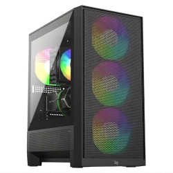 PC Gaming Hunt E | AMD Ryzen 5 5500, A520 DDR4, RAM 16GB DDR4, SSD 512GB, RX 6500 XT 4GB