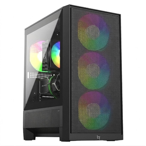 PC Gaming Hunt E | AMD Ryzen 5 5500, A520 DDR4, RAM 16GB DDR4, SSD 512GB, RX 6500 XT 4GB