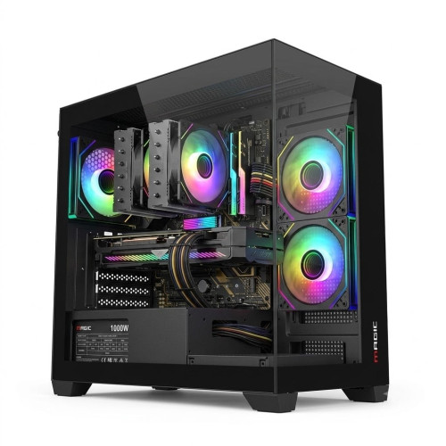 PC Gaming Skyclaw AMD B 9060XT | AMD Ryzen 7 7700, B650 WiFi DDR5, RAM 16GB DDR5, SSD 512GB, RX 9060 XT 16GB