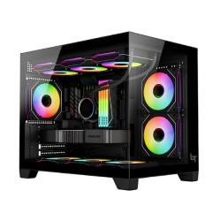 PC Gaming BEZON Skyclaw C | Intel Core i5 12400F, B760 WiFi DDR4, RAM 16GB DDR4, SSD 512GB, RTX 5060 8GB