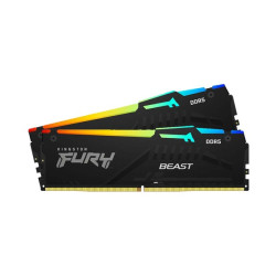 RAM PC Kingston Fury Beast 64GB DDR5 Black | (2x32GB), 5600MHz, Intel/AMD KF556C40BB2K2-64