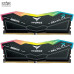 Ram DDR5 TEAMGROUP 32G/6000 T-Force Delta Black RGB (2x16GB) Tản Nhiệt (FF3D532G6000HC38ADC01)
