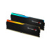 RAM PC G.SKILL Ripjaws M5 32GB RGB DDR5 Black | (2x16GB), 6400MHz, Intel/AMD F5-6400J3648F16GX2-RM5RK