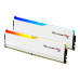 RAM PC G.SKILL Ripjaws M5 32GB RGB DDR5 White | (2x16GB), 5200MHz, Intel/AMD F5-5200J4040A16GX2-RM5RW