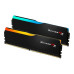 RAM PC G.SKILL Ripjaws M5 32GB RGB DDR5 Black | (2x16GB), 5200MHz, Intel/AMD F5-5200J4040A16GX2-RM5RK