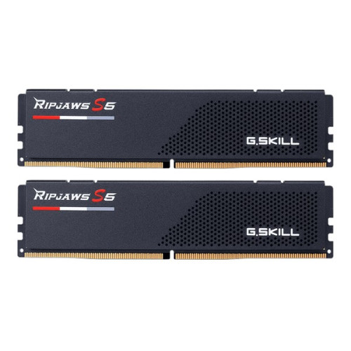 RAM PC G.SKILL Ripjaws S5 32GB DDR5 Black | (2x16GB), 6000MHz, Intel/AMD F5-6000J3636F16GX2-RS5K