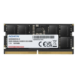 RAM Laptop ADATA 16GB DDR5 5600MHz SO-DIMM (AD5S560016G-S) | On-Die ECC, 262-Pin