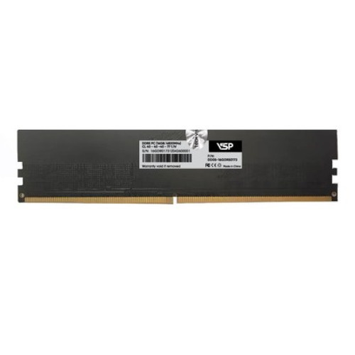 RAM PC VSP 16GB DDR5 | (1x16GB), 4800MHz, CL40, Không tản nhiệt, Intel Only