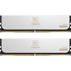 RAM PC TeamGroup Expert 32GB DDR5 White | (2x16GB), 6400MHz, Intel/AMD