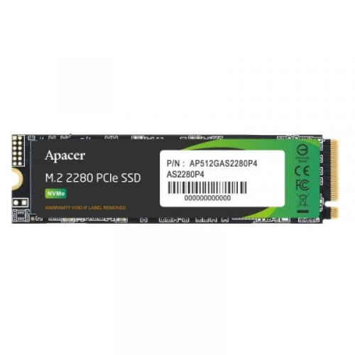 Ổ cứng SSD Apacer AS2280P4 256GB | PCIe Gen3 x4 NVMe, M.2 2280 (AP256GAS2280P4-1)