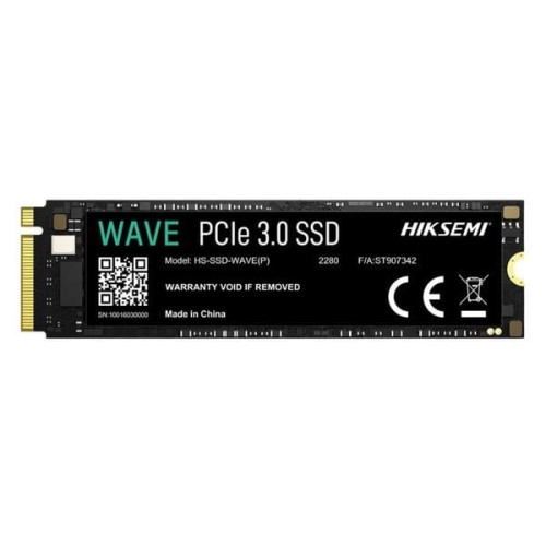 Ổ cứng SSD Hiksemi 1024GB NVMe PCIe 3.0 (HS-SSD-WAVE(P)-1024G) | PCIe Gen3 x4 NVMe, M.2 2280