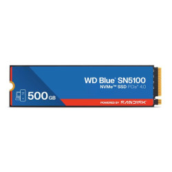 Ổ cứng SSD Western Digital Blue SN5100 500GB | PCIe Gen4 x4 NVMe, M.2 2280 (WDS500G5B0E)