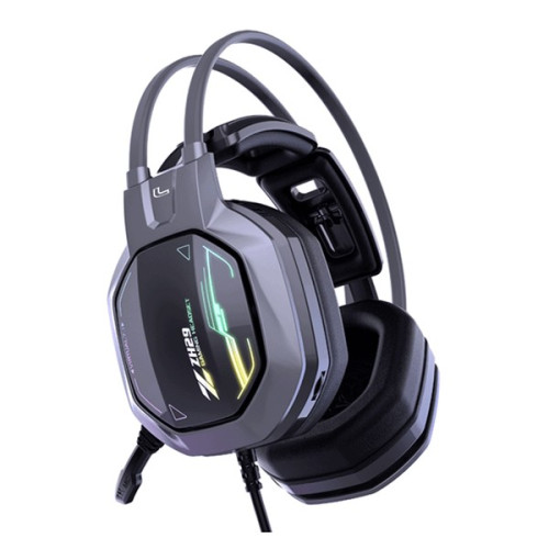 Tai nghe Gaming Zidli ZH29 Fly Wing Strike Hard | Có dây, Over-ear, Xám
