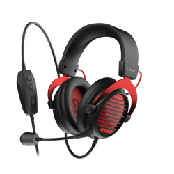 Tai nghe gaming Dare-U EH925 MAX | Có dây, Black Red