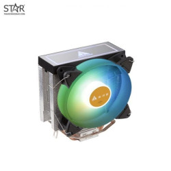 Tản nhiệt khí Golden Field Dual Fan | RGB, Đen