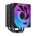 Tản nhiệt khí EINAREX Ventus V50 ARGB | 4 ống đồng, 1 Fan 120mm, Đen