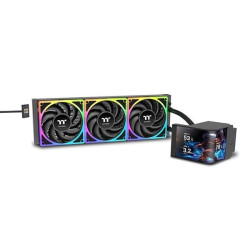 Tản nhiệt nước Cooler Master MasterLiquid Core LCD 4 inch 360 ARGB | Màn hình LCD 4 inch, ARGB, Radiator 360mm, Đen