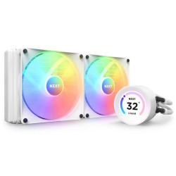 Tản nhiệt nước Cooler Master MasterLiquid Core NEX 240 White | RGB, Trắng