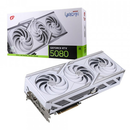 Card màn hình Colorful iGame GeForce RTX 5080 Vulcan White OC 16GB-V | 16GB GDDR7, 256-bit, 10752 CUDA, DLSS 4