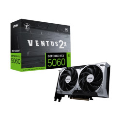 Card màn hình NVIDIA GeForce RTX 5060 MSI VENTUS 2X OC | 8GB GDDR7, 3840 CUDA, 550W